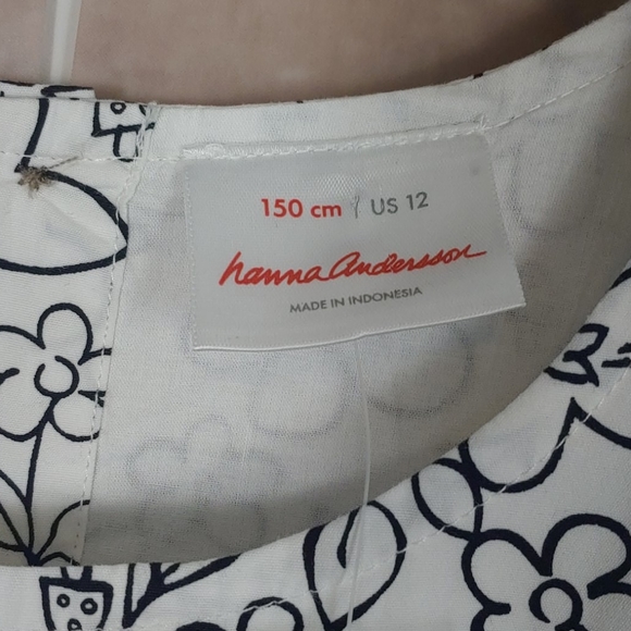 Hanna Anderson Girl's Dress Size 12 - Picture 4 of 10